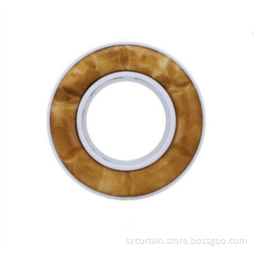 ABS Jade-Like Round Pattern Curtain Eyelet